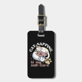 Etiqueta De Bagagem O Abate De Gato É Minha Citação De Gato Bonito E D