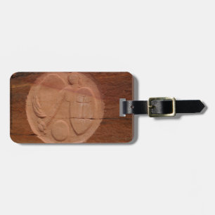 Etiqueta De Bagagem O anjo nas rochas personalizou o Tag da bagagem