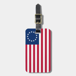 Etiqueta De Bagagem O Círculo de Estrelas, Bandeira Americana por Bets