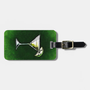 Etiqueta De Bagagem O coquetel verde abcina