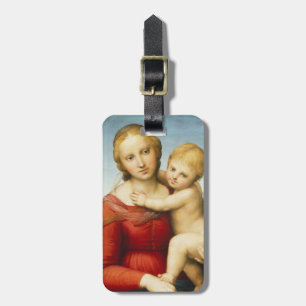 Etiqueta De Bagagem O Cowper pequeno Madonna, c.1505 (óleo no painel)