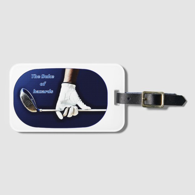 Etiqueta De Bagagem O Duque De Hazard (Frente Horizontal)