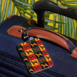 Etiqueta De Bagagem O esperto cão-d'água português