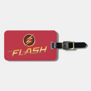 Etiqueta De Bagagem O Flash Logotipo do programa de TV