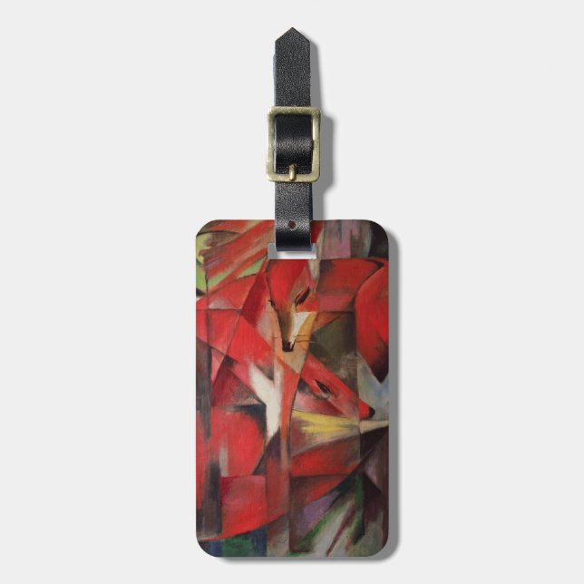 Etiqueta De Bagagem O Fox, 1913 (Frente Vertical)