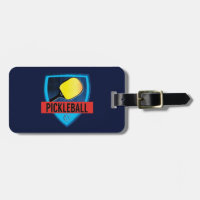 O jogador de Pickleball ostenta o Tag da