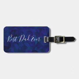 Etiqueta De Bagagem O melhor Dia de os pais de Marinho nunca é único