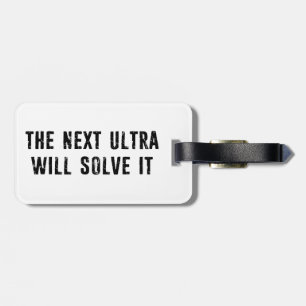 Etiqueta De Bagagem O próximo Ultra Vai Resolvê-La