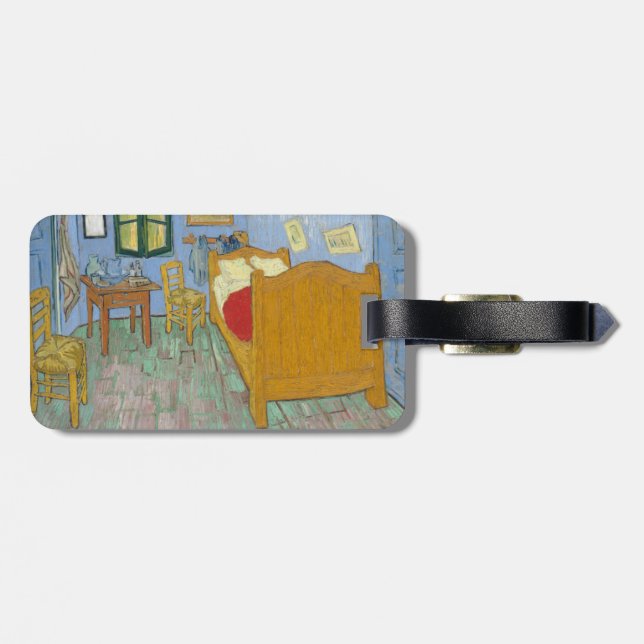 Etiqueta De Bagagem O quarto de Vincent Van Gogh (Traseira Horizontal)