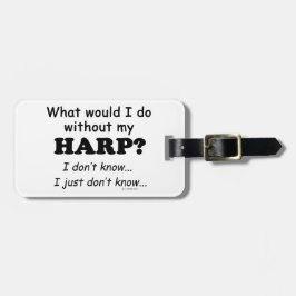 Etiqueta De Bagagem O Que Eu Faria, Harp