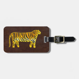 Etiqueta De Bagagem O Tigre 2009