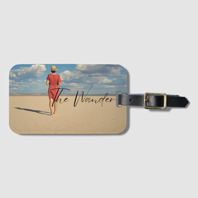 Etiqueta De Bagagem O Wanderer (Frente Horizontal)