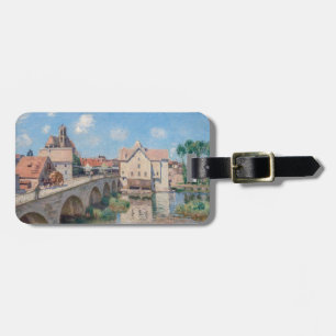 Etiqueta De Bagagem Obra de Alfred Sisley - Le Pont de Moret