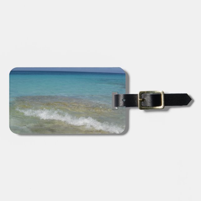 Etiqueta De Bagagem Oceano (Frente Horizontal)
