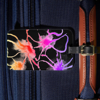 Etiqueta De Bagagem Ofertas do meu plug- g de pinturas florais origina