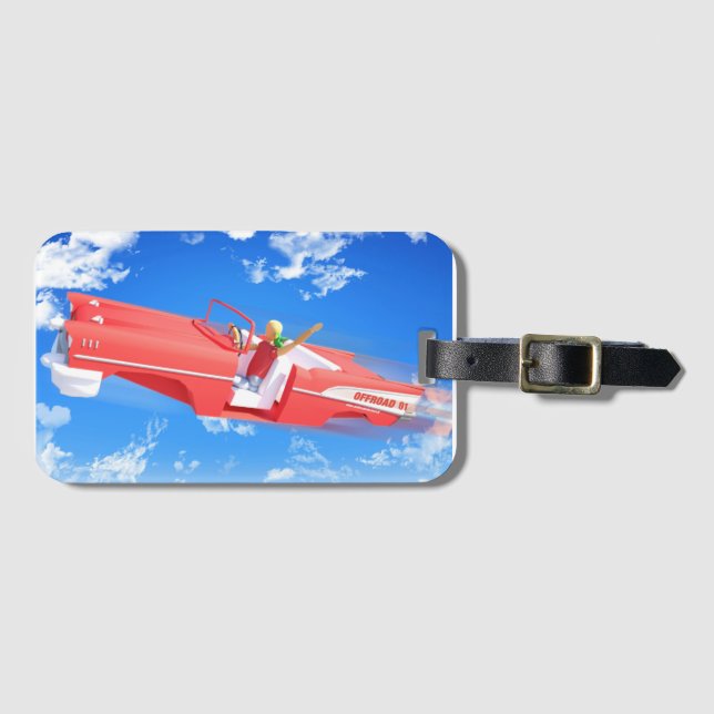 Etiqueta De Bagagem Offroad 01 (Frente Horizontal)