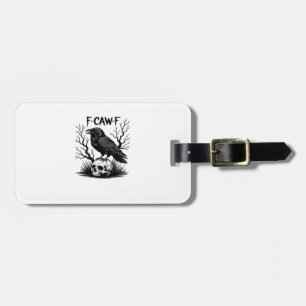 Etiqueta De Bagagem Olhar essencial vintage legal F Caw F