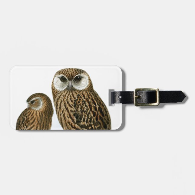 ETIQUETA DE BAGAGEM OLHOS DE OWL GORGEOSOS (Frente Horizontal)