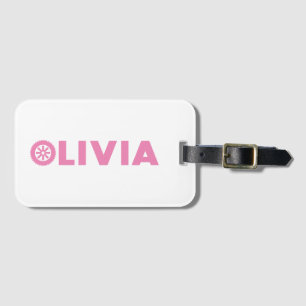 Etiqueta De Bagagem Olivia Petrol Head