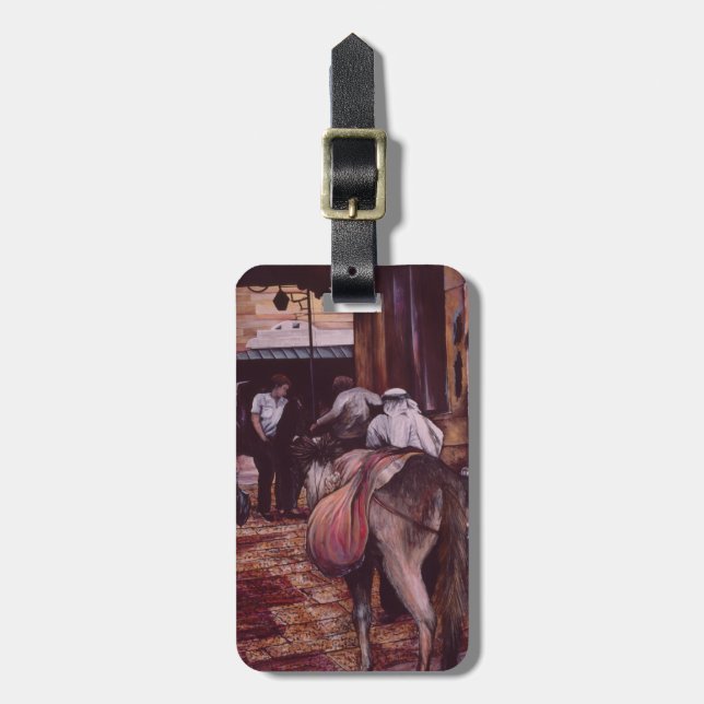 Etiqueta De Bagagem Onde as gerações se encontram, Jerusalém Antiga (Frente Vertical)