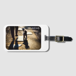 Etiqueta De Bagagem one and only 犬と散歩のラゲッジタグ