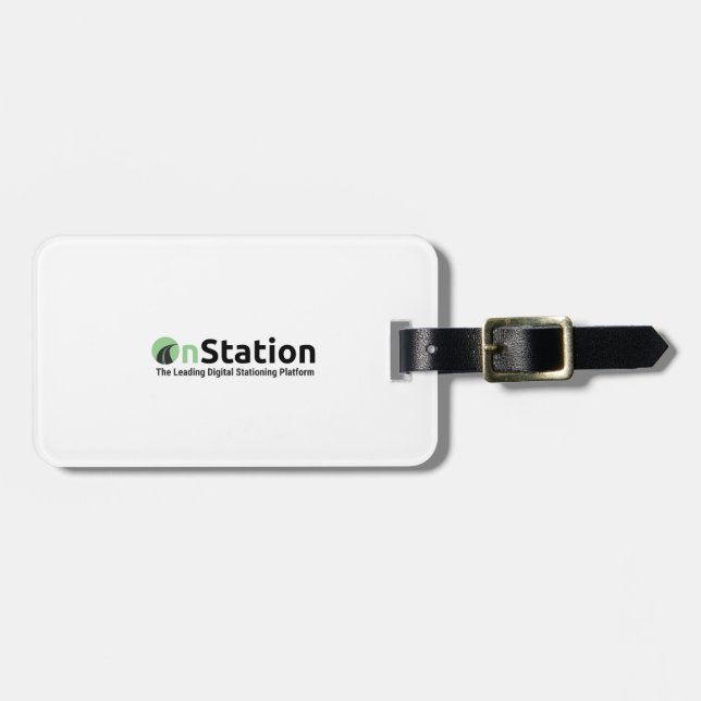 Etiqueta de Bagagem OnStation (Frente Horizontal)
