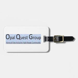 Etiqueta de Bagagem Opal Quest Group
