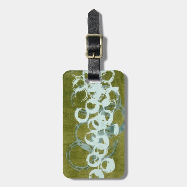 Etiqueta De Bagagem Orcas Verdes I (Frente Vertical)