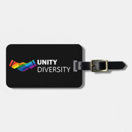 ETIQUETA DE BAGAGEM ORGULHAR A BOLA PRETA