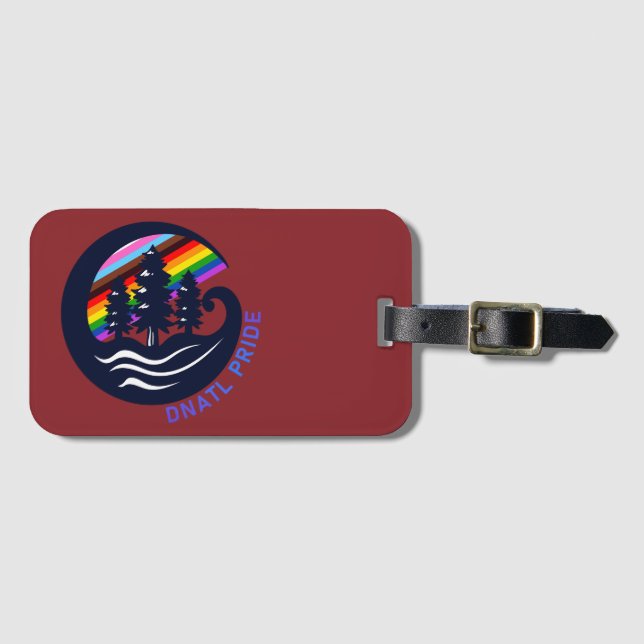 Etiqueta de Bagagem Orgulho da Costa Norte (Frente Horizontal)
