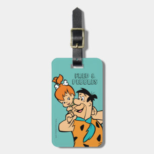 Etiqueta De Bagagem Os Flintstones Fred & Flintstone dos seixos