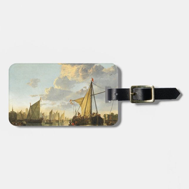 Etiqueta De Bagagem Os Maas em Dordrecht (Frente Horizontal)