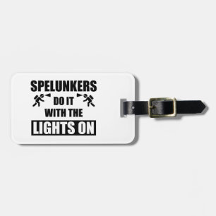 Etiqueta De Bagagem Os Ortográficos Fazem-No Com As Luzes Ligadas