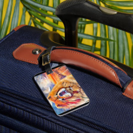 Etiqueta De Bagagem OURO GIRL chow