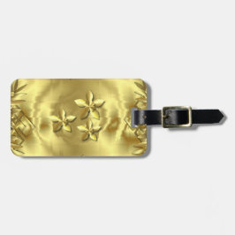 Etiqueta De Bagagem Ouro puro