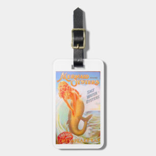 Etiqueta De Bagagem ouro - Tag de cabelo da bagagem da sereia