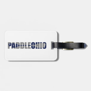 Etiqueta De Bagagem Paddle Ohio Kayaking