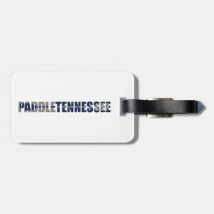 Etiqueta De Bagagem Paddle Tennessee Kayaking