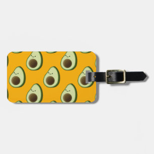 Etiqueta De Bagagem Padrão Avocado
