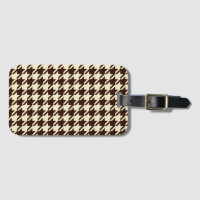 Padrão Clássico de Ivory Pepita Houndstooth