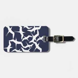 Etiqueta De Bagagem Padrão de Pássaros Voadores Lindos Produto