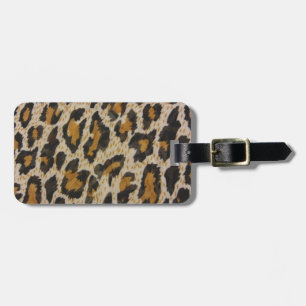Etiqueta De Bagagem Padrão — Leopardo