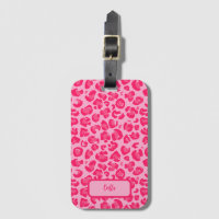 Padrão-Leopardo Rosa Quente