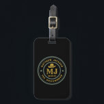 Etiqueta De Bagagem Padrinhos de casamento de Melhor Homem Vintage Mon<br><div class="desc">Presentes personalizados para padrinhos de casamento e melhor homem com o tema do cowboy ocidental. Decorado com chapéu de cowboy com fonte ocidental antiga. O texto e a cor são editáveis usando a Ferramenta Design para ajustado da sua ocasião. Obtenha este presente personalizado para casamento, despedida de solteiro, festa de...</div>