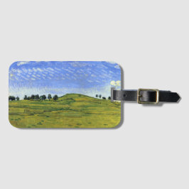 Etiqueta De Bagagem Paisagem alpina suíça (por Ferdinand Hodler)