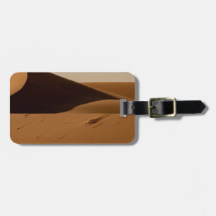Etiqueta De Bagagem Paisagem do Deserto das Dunas de Areia