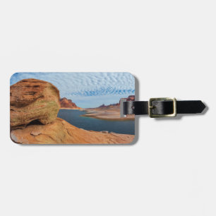Etiqueta De Bagagem Paisagem do Lago Powell