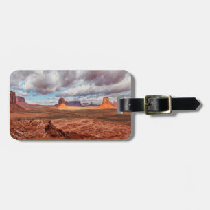 Etiqueta De Bagagem Paisagem do vale do Monument, AZ