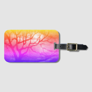 Etiqueta De Bagagem Paisagem rural; representação da beleza appalaquia