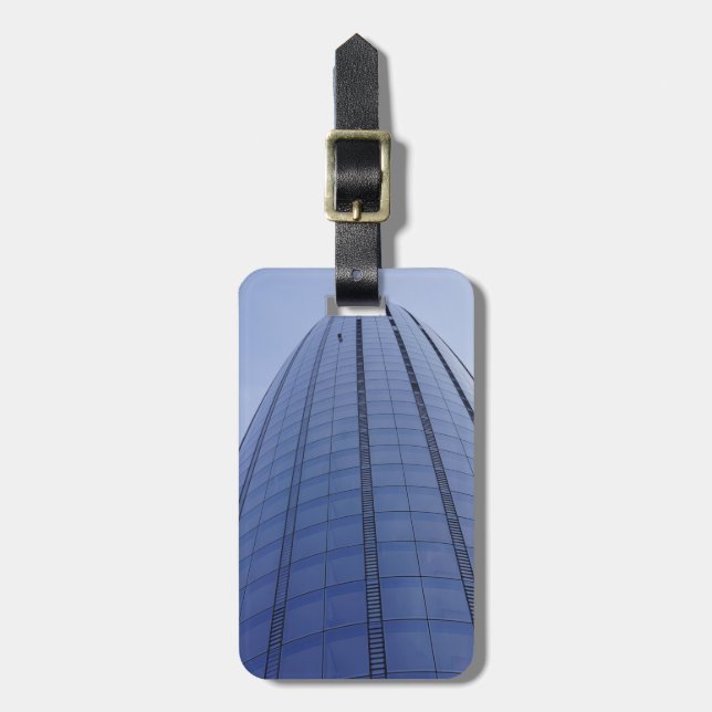Etiqueta De Bagagem Paisagem urbana (Frente Vertical)
